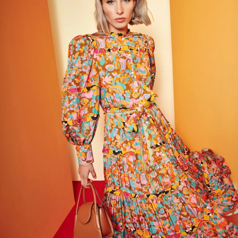 Women’s CeliaB  Gualda Floral Long Sleeve Dress